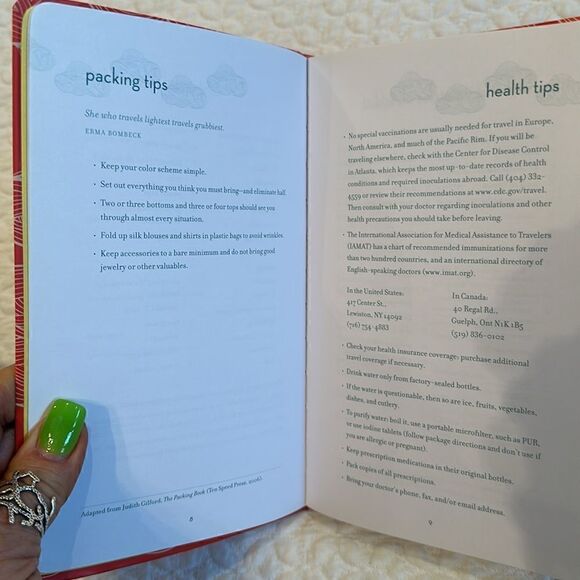 Every Woman’s Travel Guide Journal Planner Notebook - Picture 5 of 14